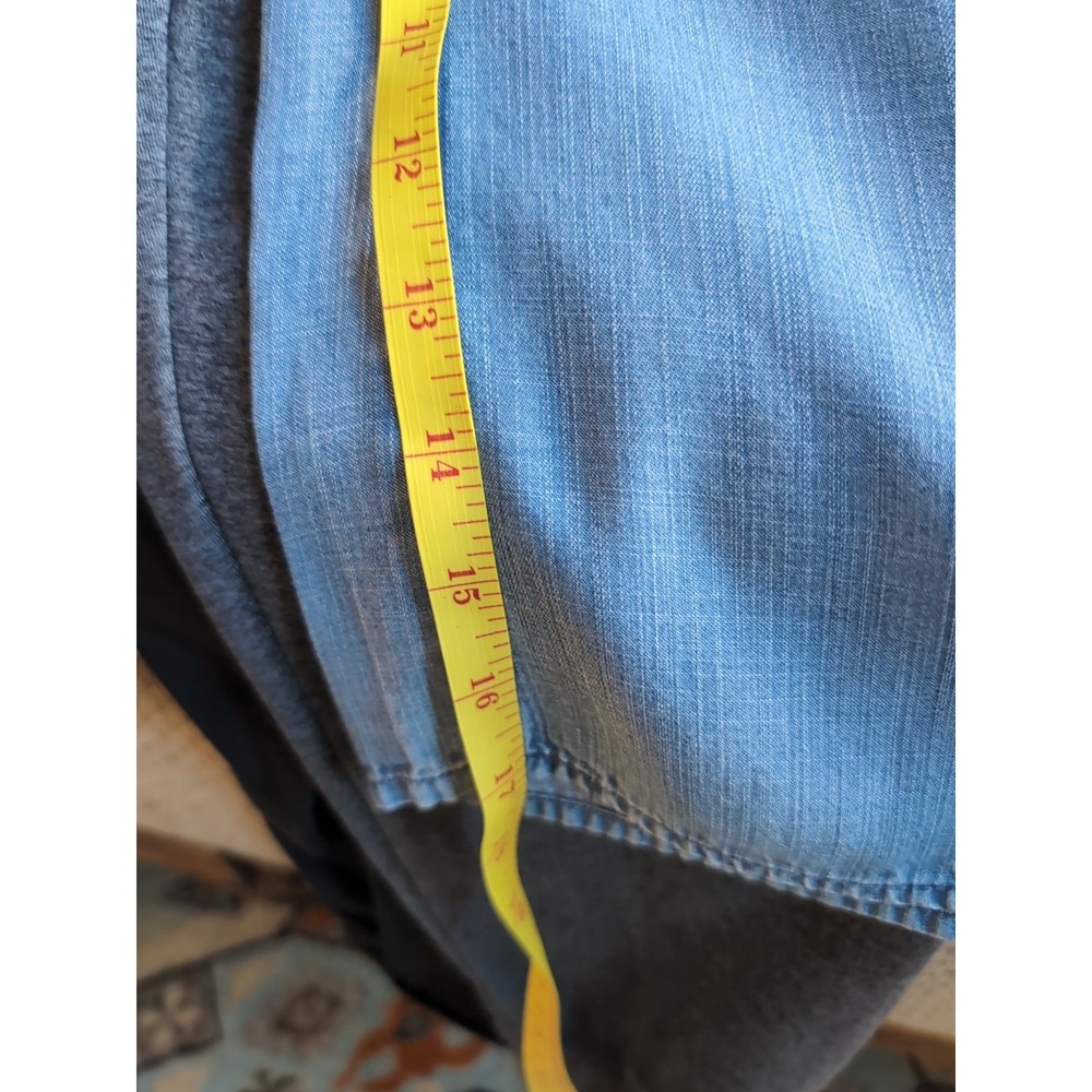 A New Day Women's Pantsuit Size‎ XS Side Pockets Missing Belt 100% Lyocell Denim - Picture 5 of 5